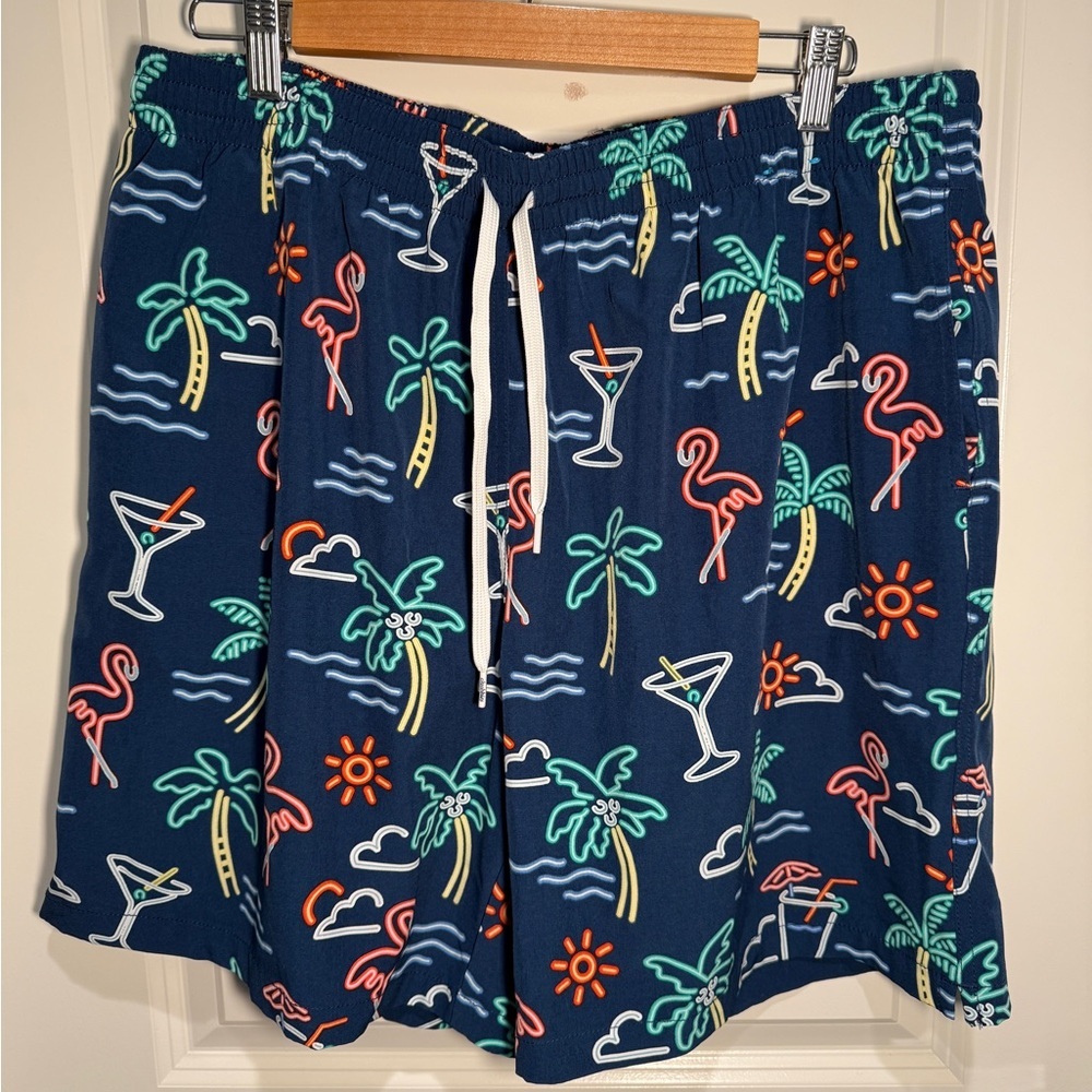 CHUBBIES - Neon Lights Swim Trunks, Men’s 2XL - Picture 5 of 12
